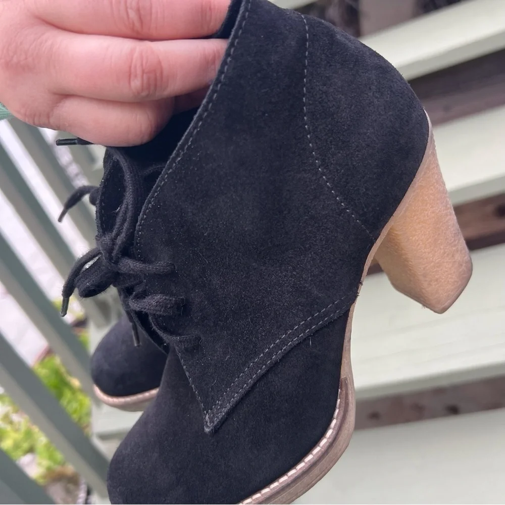 J Crew Black Booties Macalister High Heel